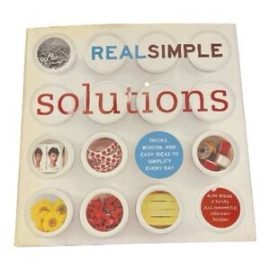 Simple Solutions Book with Colorful Circle Designs never used